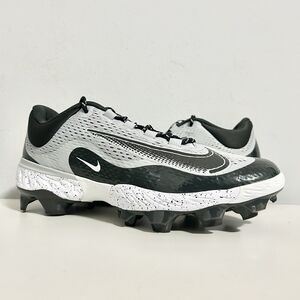 Nike Alpha Huarache Elite 4 Low MCS “Black Grey” Men’s Size 11-12 Baseball Cleat